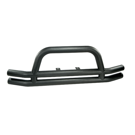 RUGGED RIDGE FRONT TUBE BUMPER, BLACK TEXTURED, 76-06 CJ, JEEP WRANGLER/UNLIMITED 11561.01